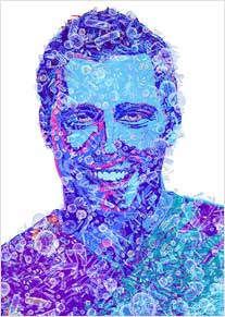 Ilustração para matéria Bactérias do Bem, para a revista Viva Saúde