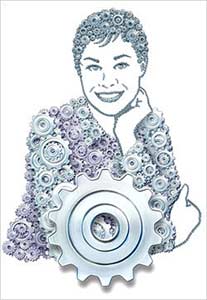 Ilustração técnica para material promocional