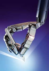 Ilustração 3D sobre técnicas cirúrgicas para revista